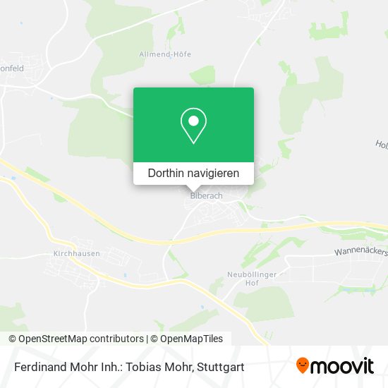 Ferdinand Mohr Inh.: Tobias Mohr Karte