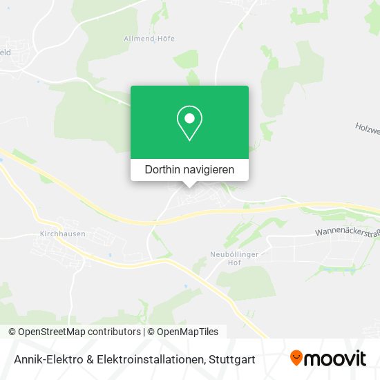 Annik-Elektro & Elektroinstallationen Karte