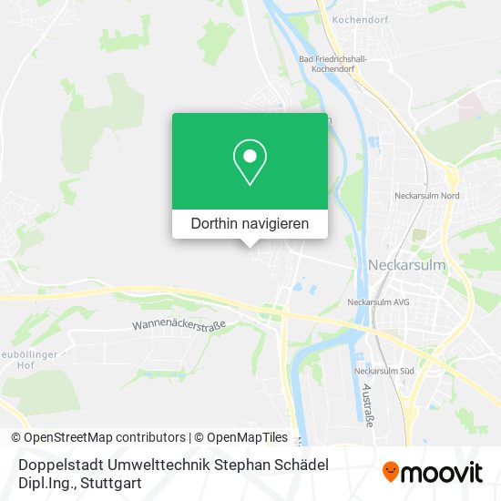 Doppelstadt Umwelttechnik Stephan Schädel Dipl.Ing. Karte