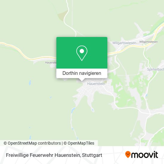 Freiwillige Feuerwehr Hauenstein Karte