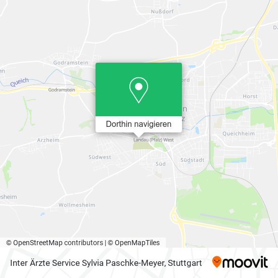 Inter Ärzte Service Sylvia Paschke-Meyer Karte