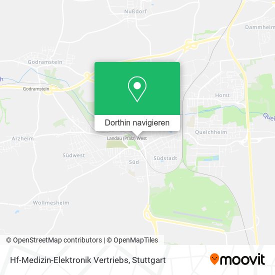 Hf-Medizin-Elektronik Vertriebs Karte