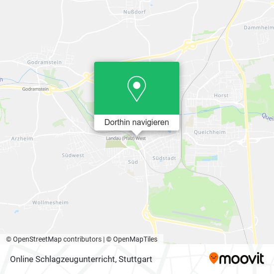 Online Schlagzeugunterricht Karte