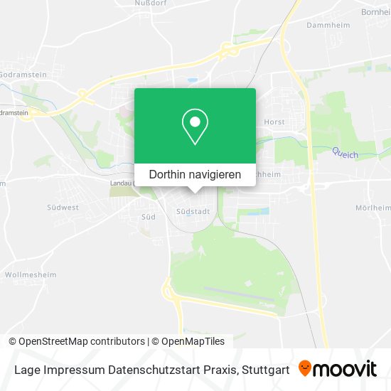 Lage Impressum Datenschutzstart Praxis Karte