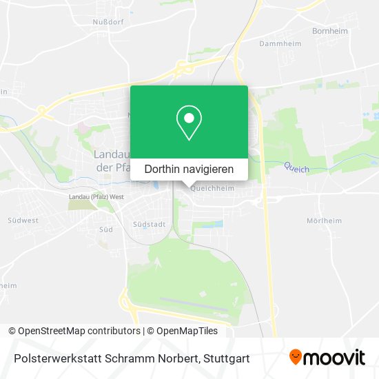 Polsterwerkstatt Schramm Norbert Karte