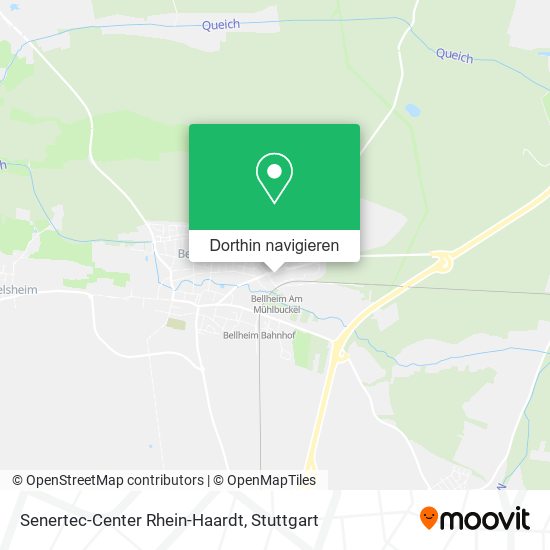 Senertec-Center Rhein-Haardt Karte