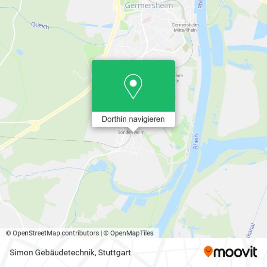 Simon Gebäudetechnik Karte