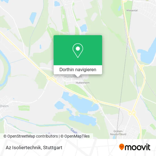 Az Isoliertechnik Karte