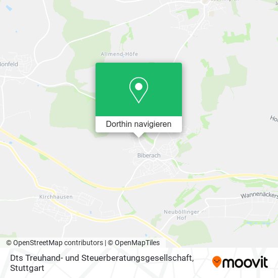 Dts Treuhand- und Steuerberatungsgesellschaft Karte