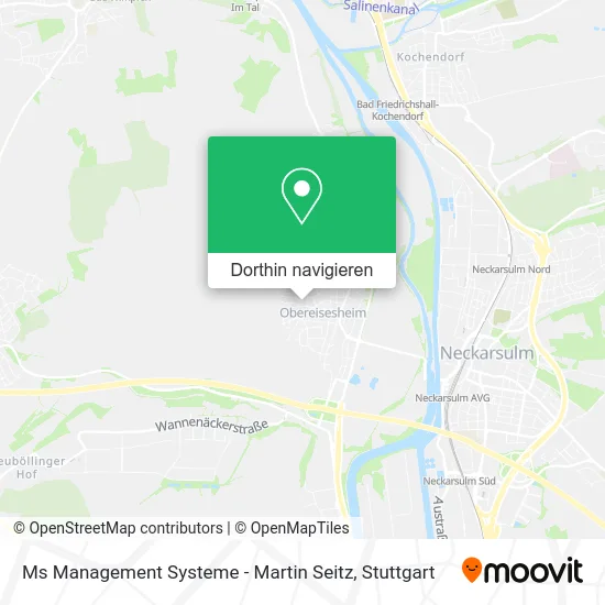 Ms Management Systeme - Martin Seitz Karte
