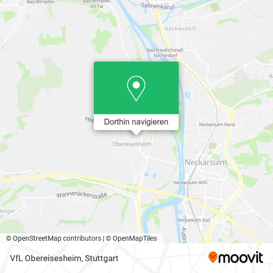 VfL Obereisesheim Karte