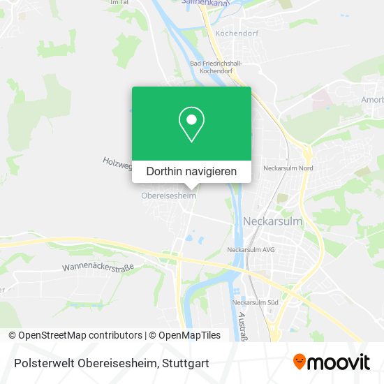 Polsterwelt Obereisesheim Karte
