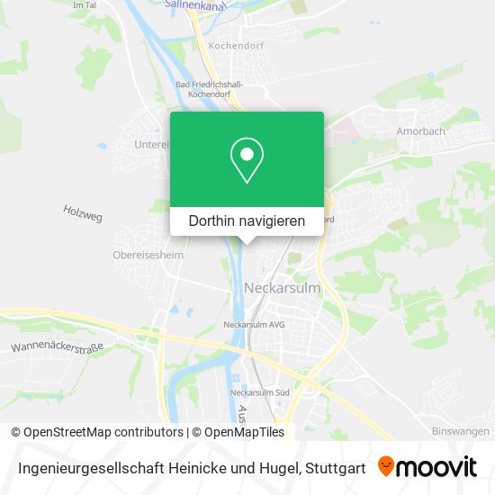 Ingenieurgesellschaft Heinicke und Hugel Karte