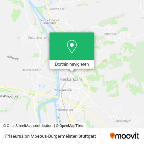 Friseursalon Moebus-Bürgermeister Karte
