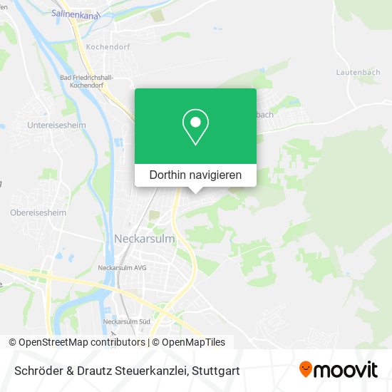 Schröder & Drautz Steuerkanzlei Karte
