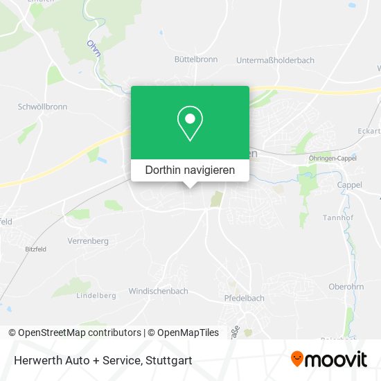 Herwerth Auto + Service Karte
