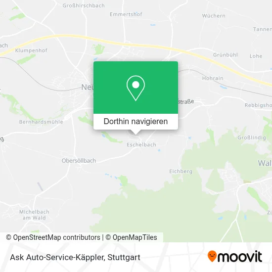 Ask Auto-Service-Käppler Karte