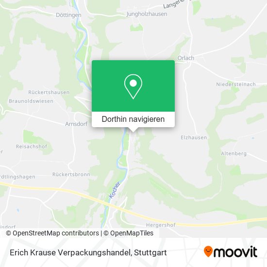 Erich Krause Verpackungshandel Karte