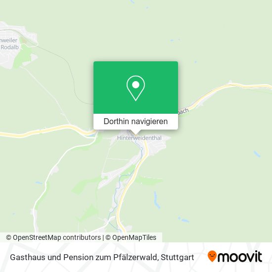 Gasthaus und Pension zum Pfälzerwald Karte