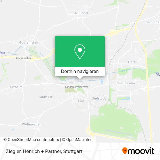 Ziegler, Henrich + Partner Karte