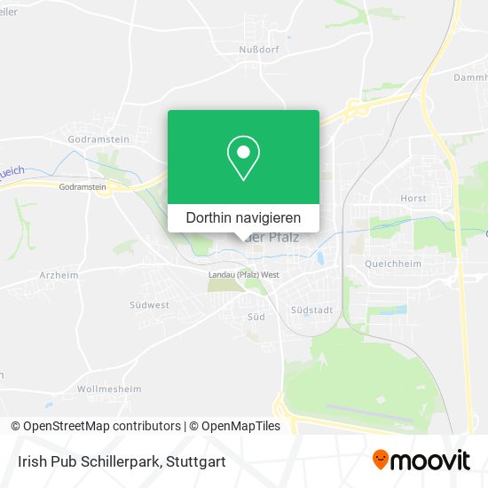 Irish Pub Schillerpark Karte