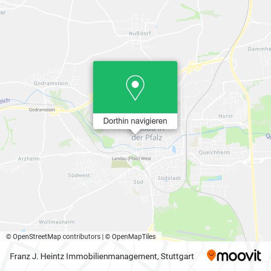 Franz J. Heintz Immobilienmanagement Karte