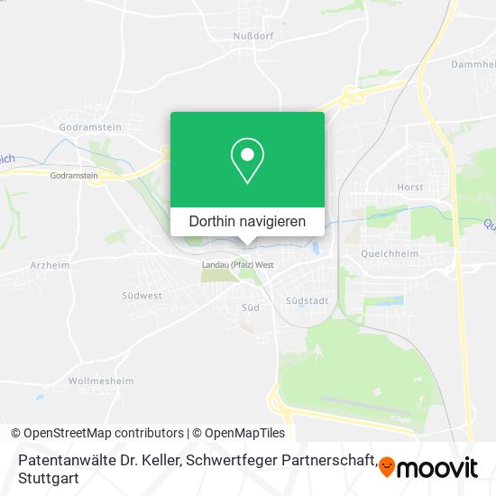 Patentanwälte Dr. Keller, Schwertfeger Partnerschaft Karte