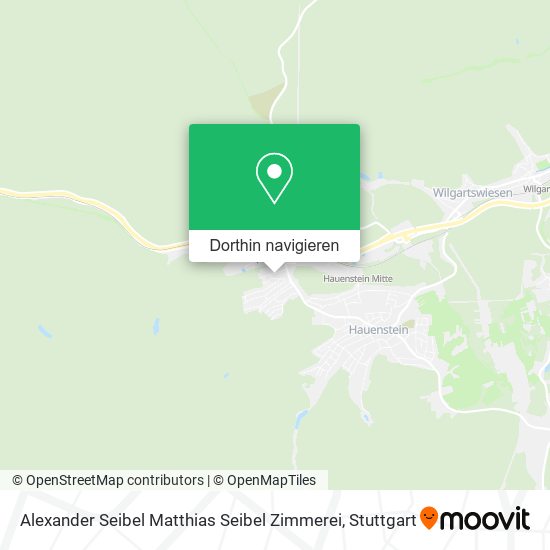 Alexander Seibel Matthias Seibel Zimmerei Karte