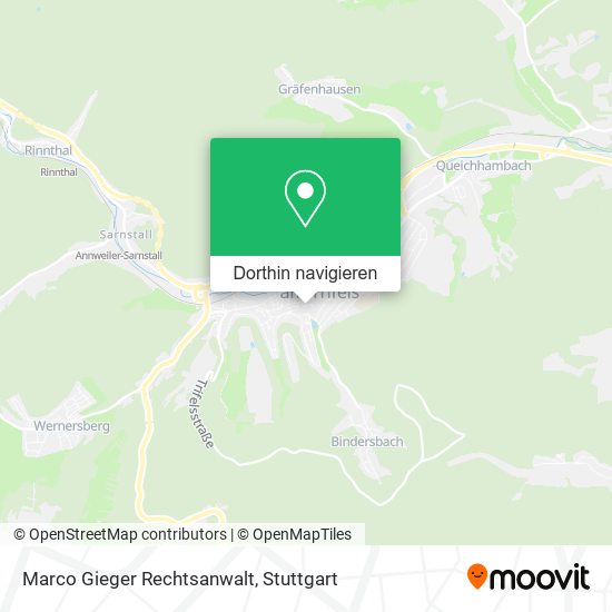Marco Gieger Rechtsanwalt Karte