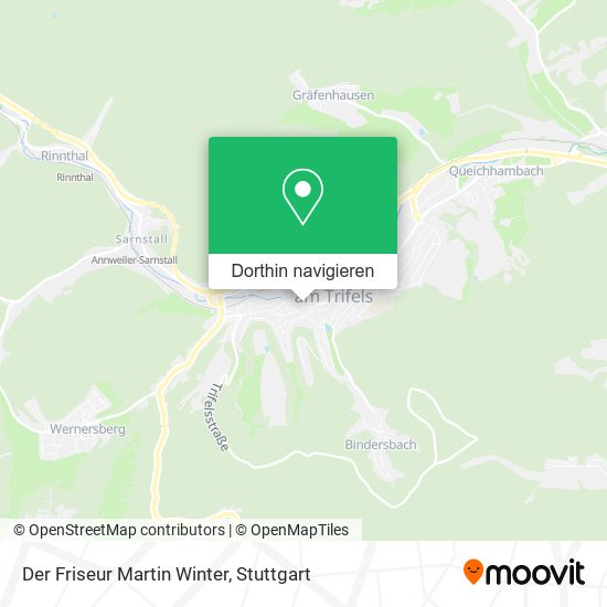 Der Friseur Martin Winter Karte