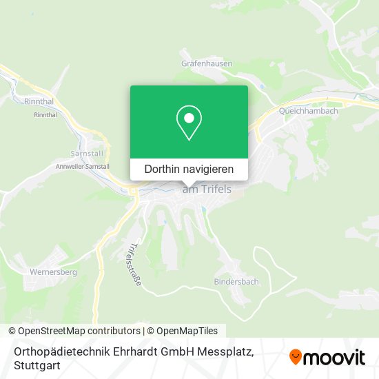 Orthopädietechnik Ehrhardt GmbH Messplatz Karte