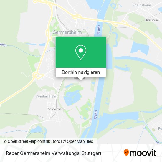Reber Germersheim Verwaltungs Karte