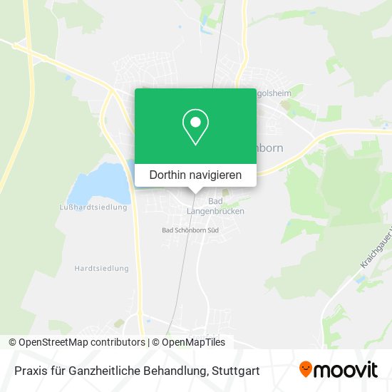 Praxis für Ganzheitliche Behandlung Karte