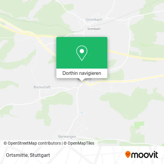 Ortsmitte Karte