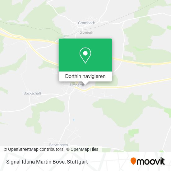 Signal Iduna Martin Böse Karte