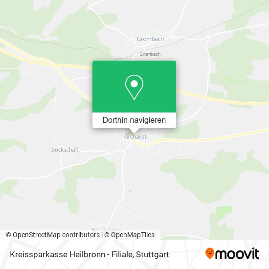 Kreissparkasse Heilbronn - Filiale Karte