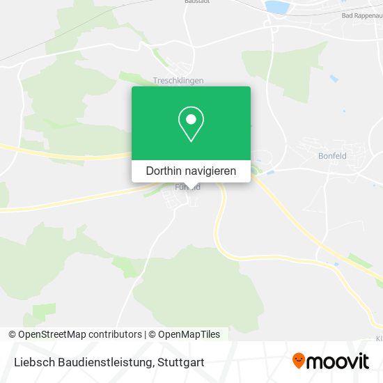 Liebsch Baudienstleistung Karte