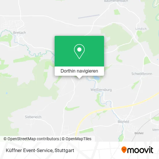 Küffner Event-Service Karte