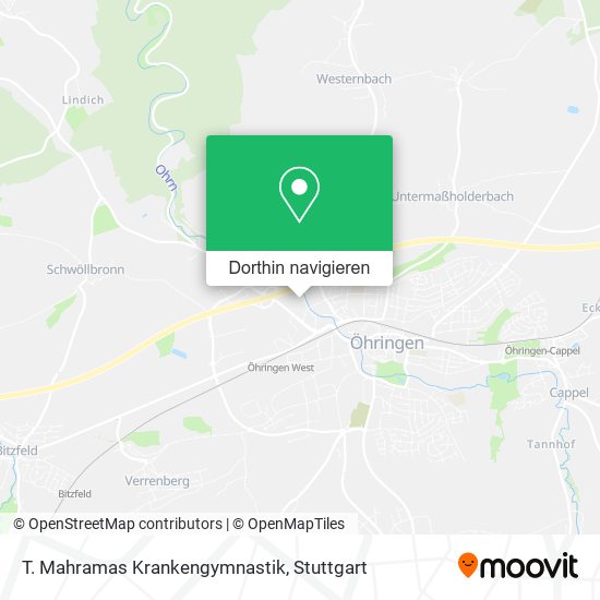 T. Mahramas Krankengymnastik Karte