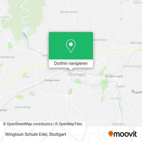 Wingtsun Schule Edel Karte