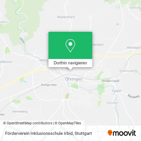 Förderverein Inklusionsschule Irbid Karte