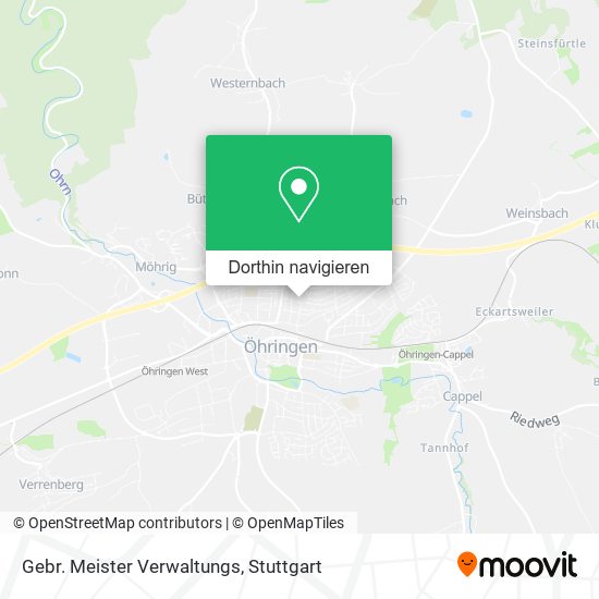 Gebr. Meister Verwaltungs Karte