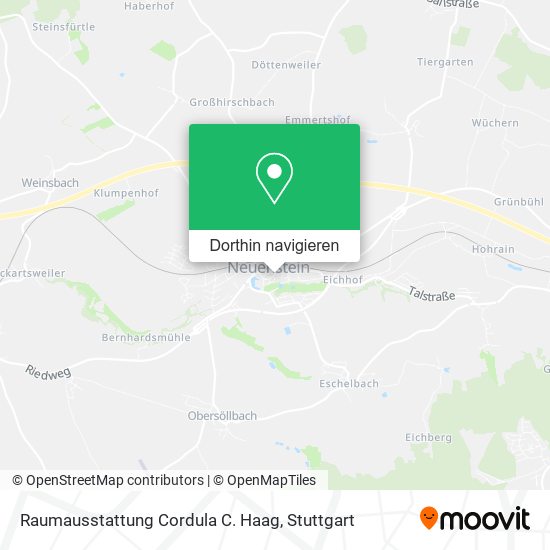 Raumausstattung Cordula C. Haag Karte