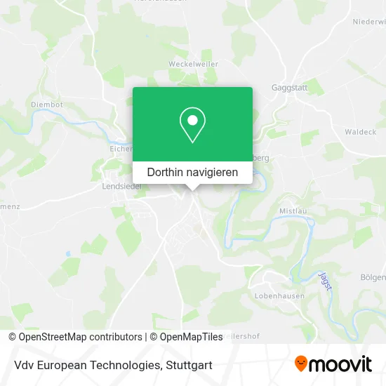 Vdv European Technologies Karte