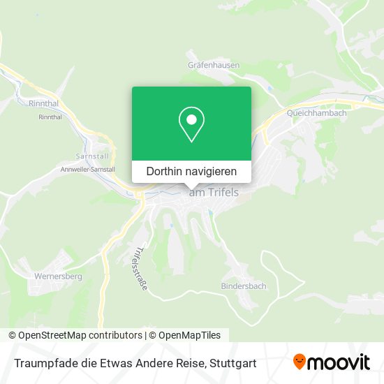 Traumpfade die Etwas Andere Reise Karte