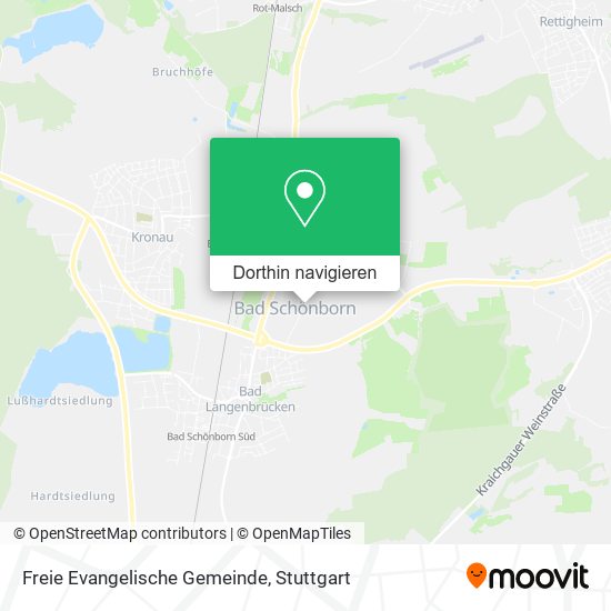 Freie Evangelische Gemeinde Karte