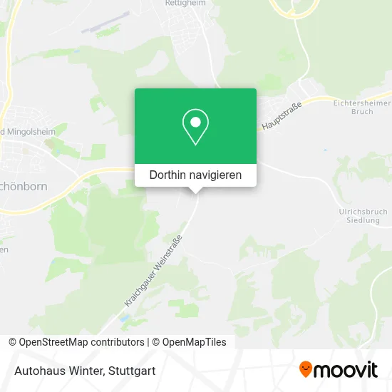 Autohaus Winter Karte