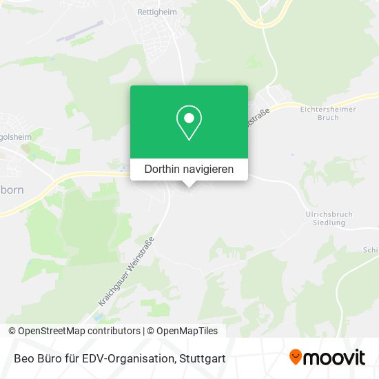 Beo Büro für EDV-Organisation Karte