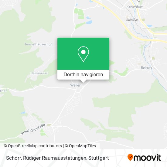 Schorr, Rüdiger Raumausstatungen Karte
