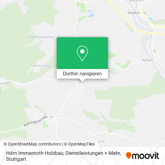 Hdm Immenroth Holzbau, Dienstleistungen + Mehr Karte
